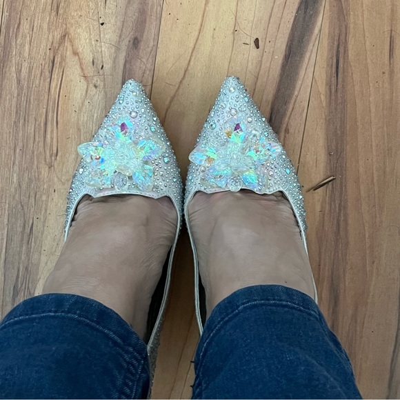 Cinderella Pumps Bridal Wedding Party holiday Shoes - Picture 6 of 13